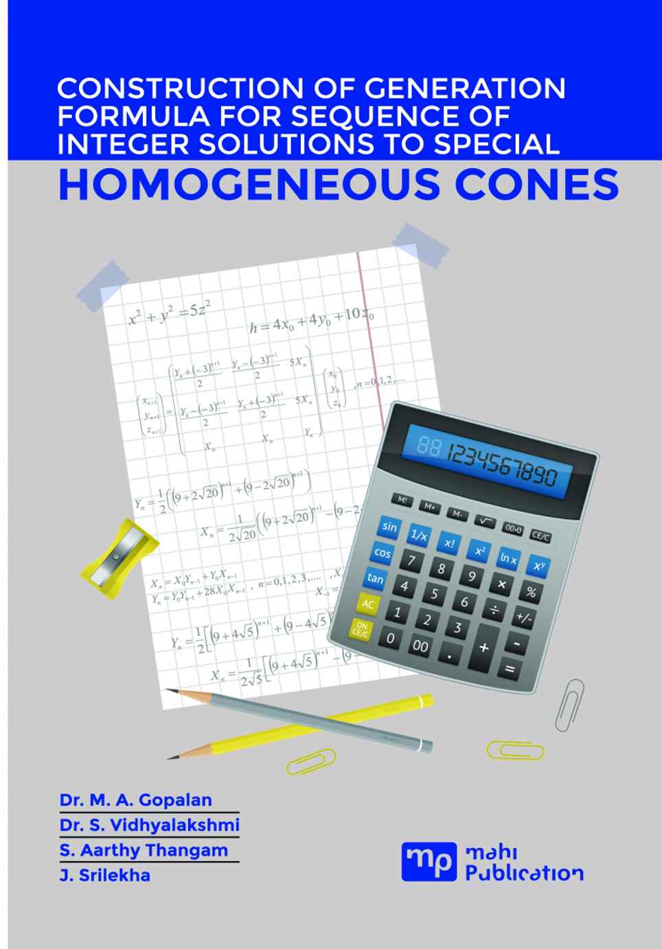 Construction Of Generation Formula For Sequence Of Integer Solutions To Special Homogeneous Cones