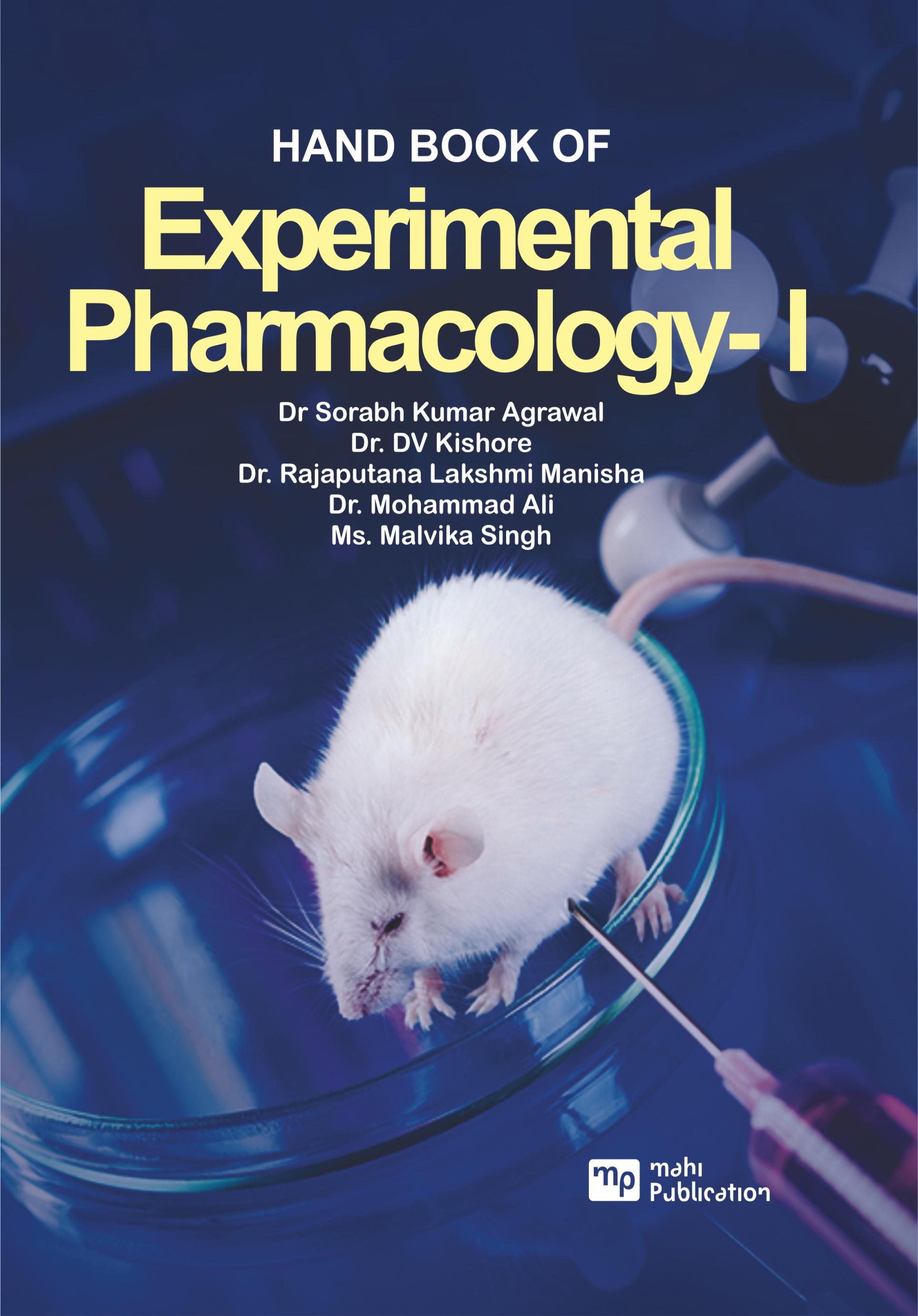 HAND BOOK OF Experimental Pharmacology- I